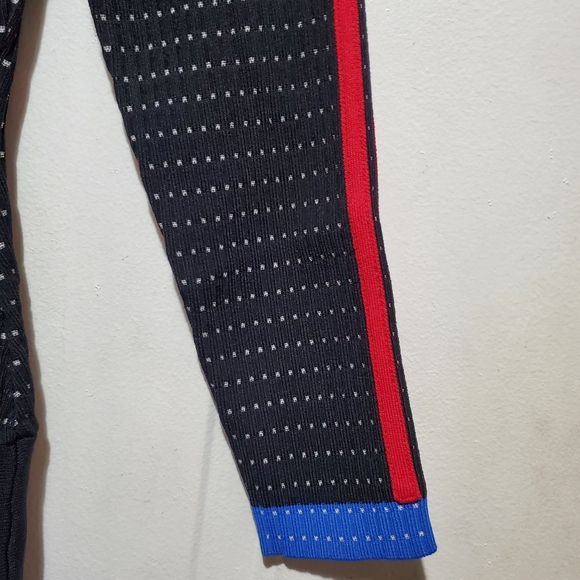 Morgan Ribbed Knitted Dress with Side Stripe Detail Size S - Picture 8 of 11